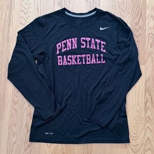 Nike Men's Penn State Basketball Long-Sleeve Dri-Fit (M)